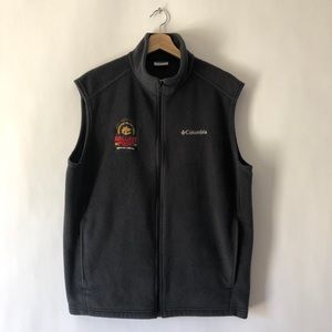 Columbia Fleece Vest with Ballast Point Embroidery